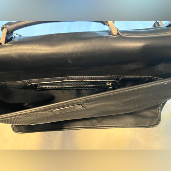 VINTAGE Coach Black Briefcase Laptop Bag, Leather/Material - Picture 6 of 16